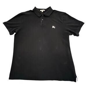 Burberry Black Polo Shirt